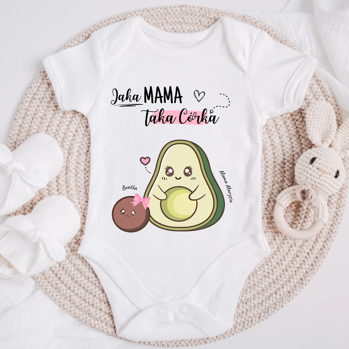 Koszulka dla mamy i córki/syna - jaka mama taka córka/syn - Personalizowana #101