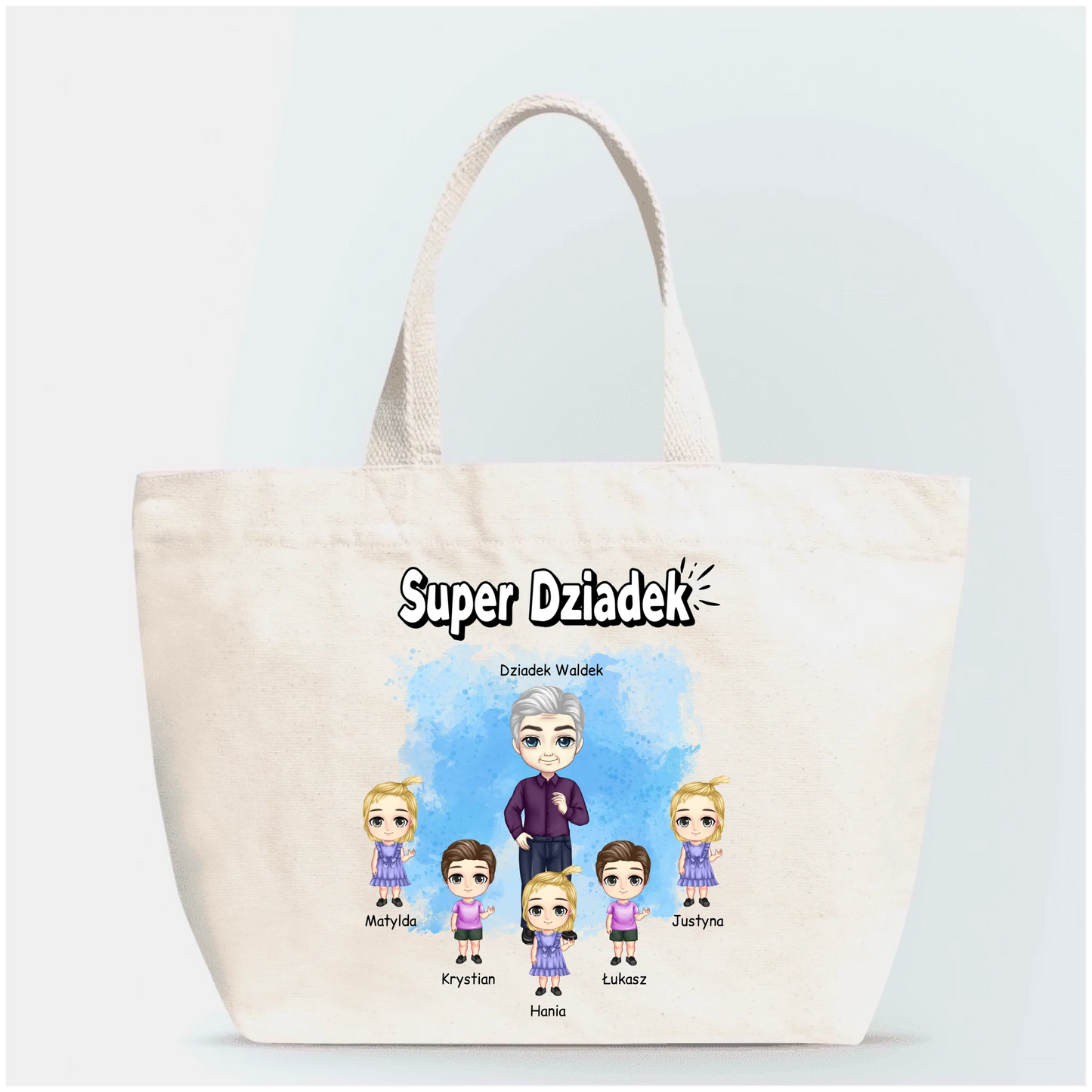 Torba materiałowa personalizowana na dzień babci i dziadka #5