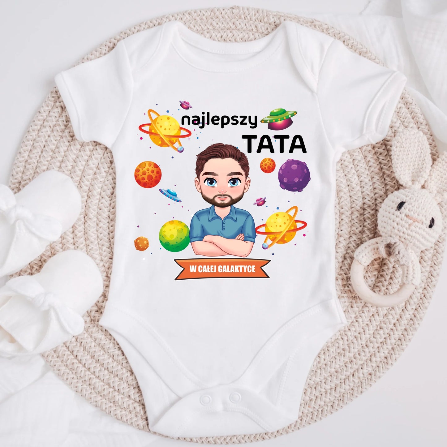 Koszulka dla taty - Prezent na dzień taty - Personalizowana #225