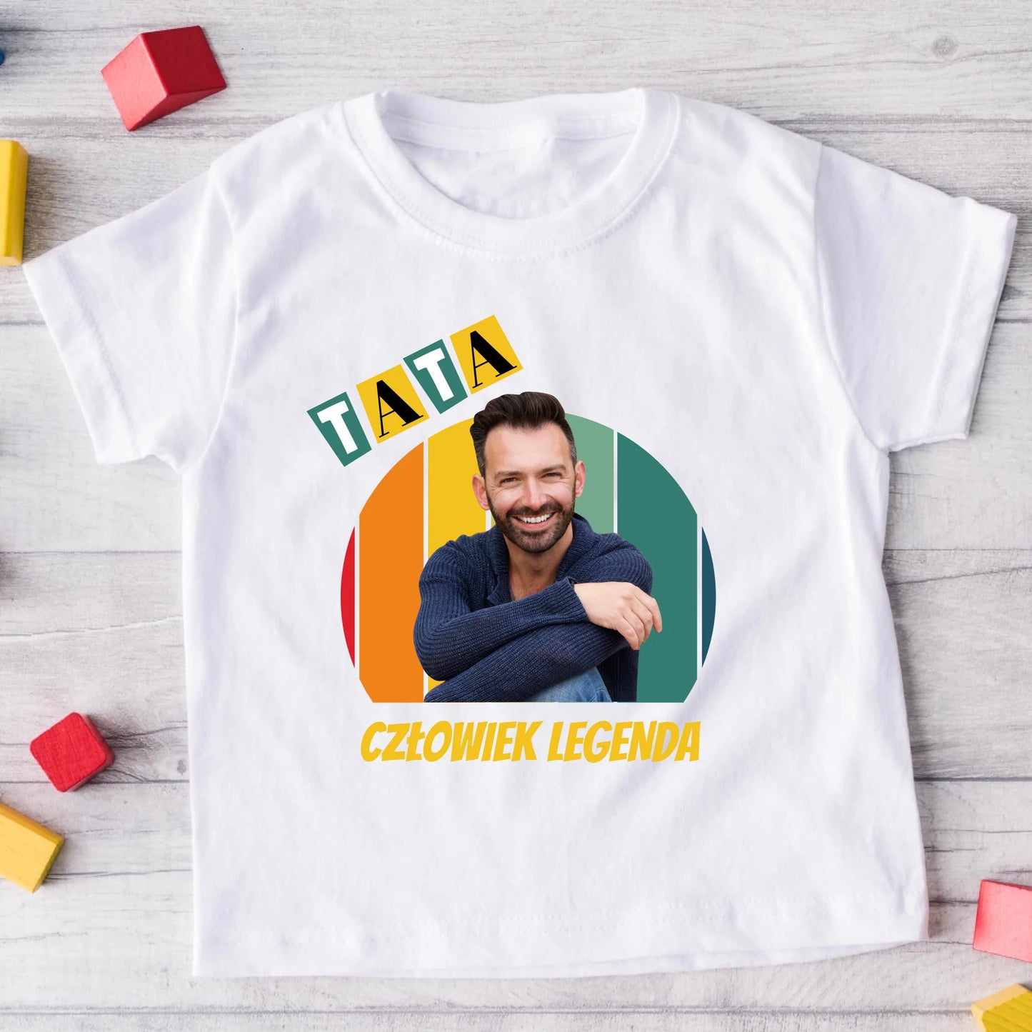Koszulka dla taty i syna/córki - Prezent na dzień taty - Personalizowana #445