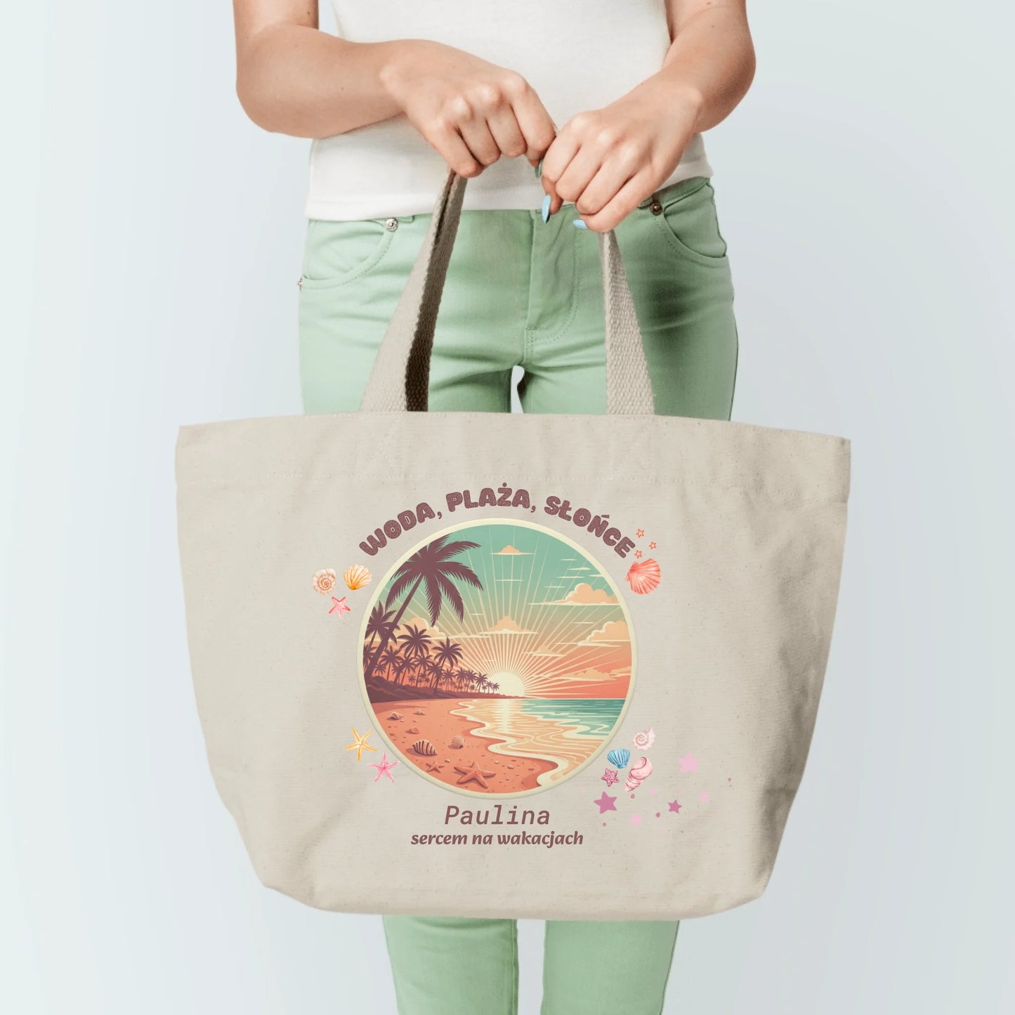 Torba personalizowana - Wakacyjna/Plażowa morze plaża #56799