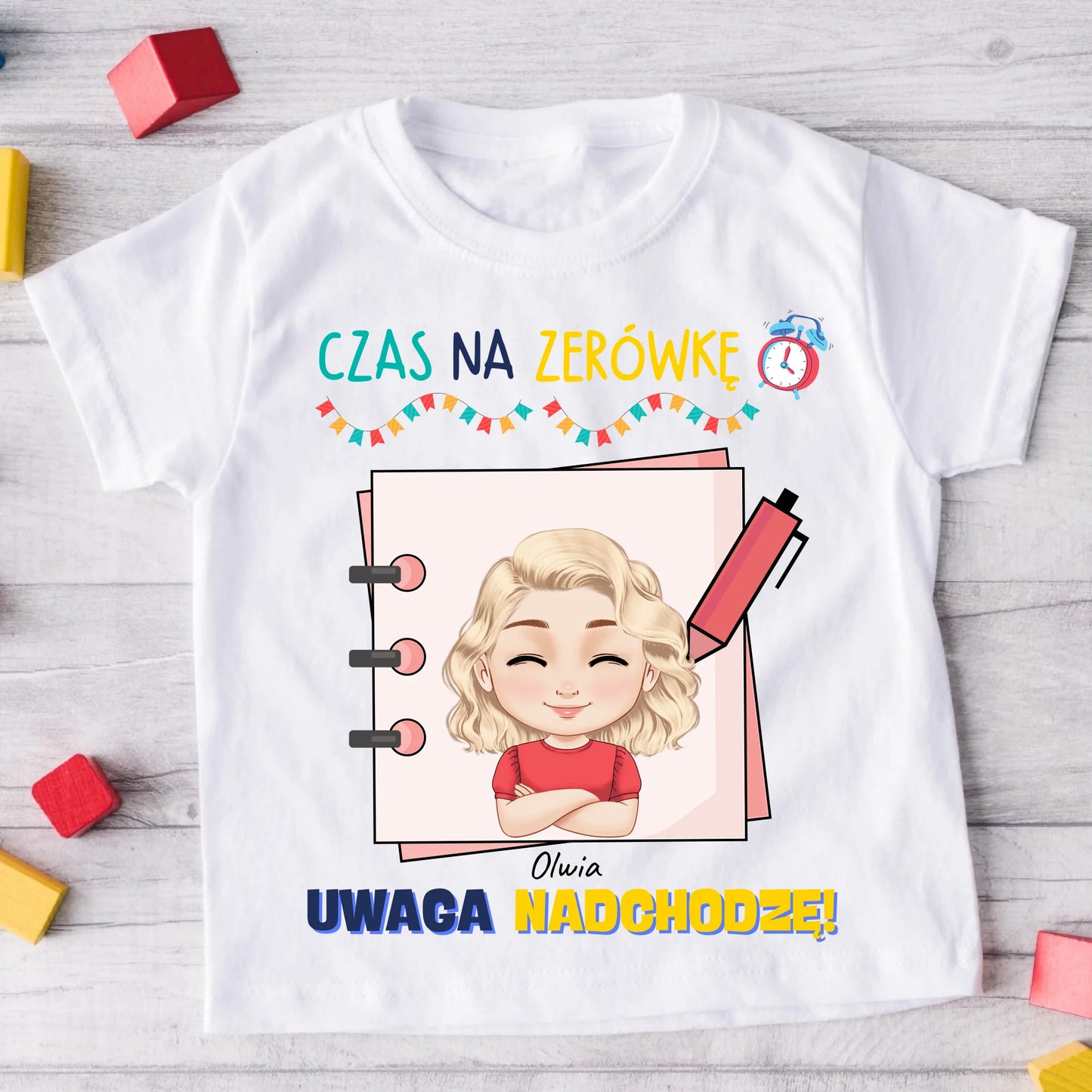 Koszulka personalizowana dla przedszkolaka #2754
