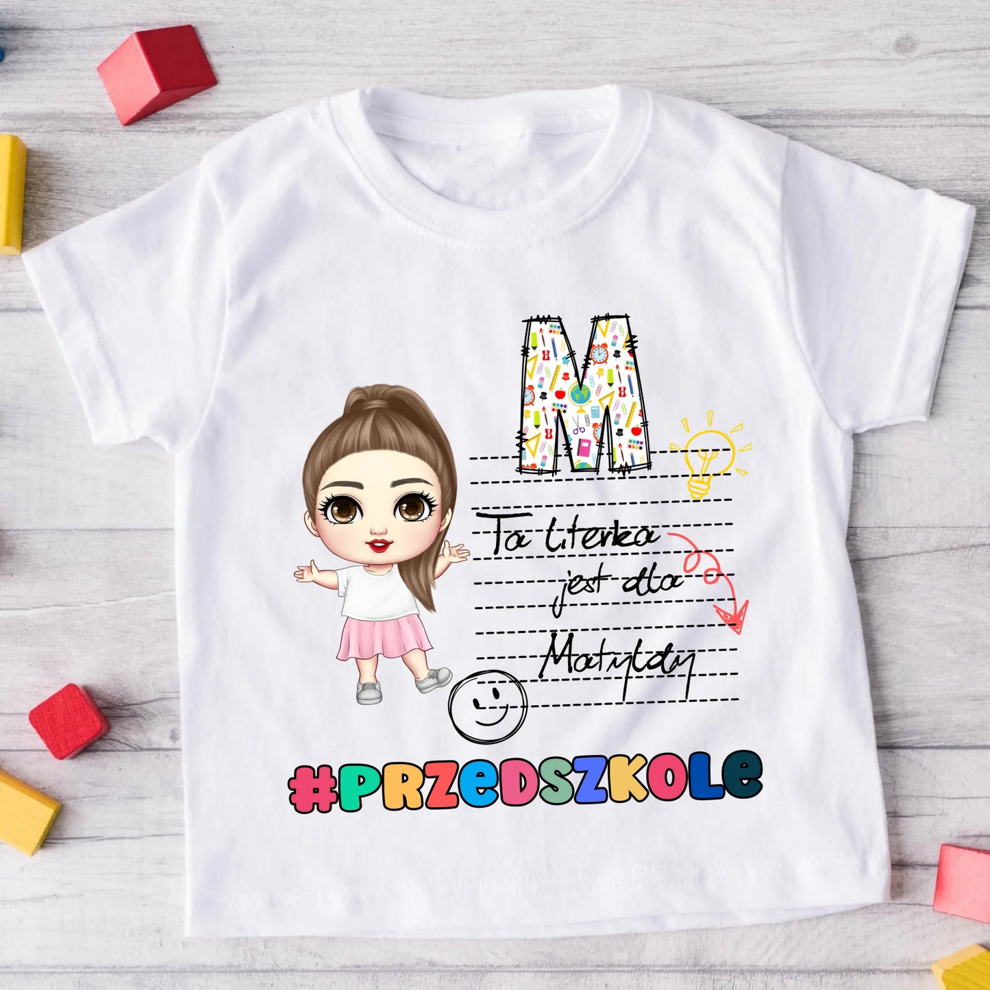 Koszulka personalizowana dla przedszkolaka #2986