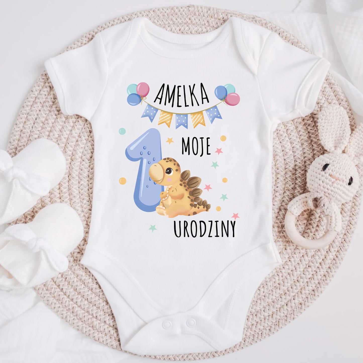 Koszulka dla dziecka na urodziny - Personalizowana #889