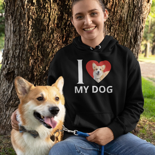pullover-hoodie-mockup-featuring-a-woman-and-her-dog-sitting-by-a-tree-28040