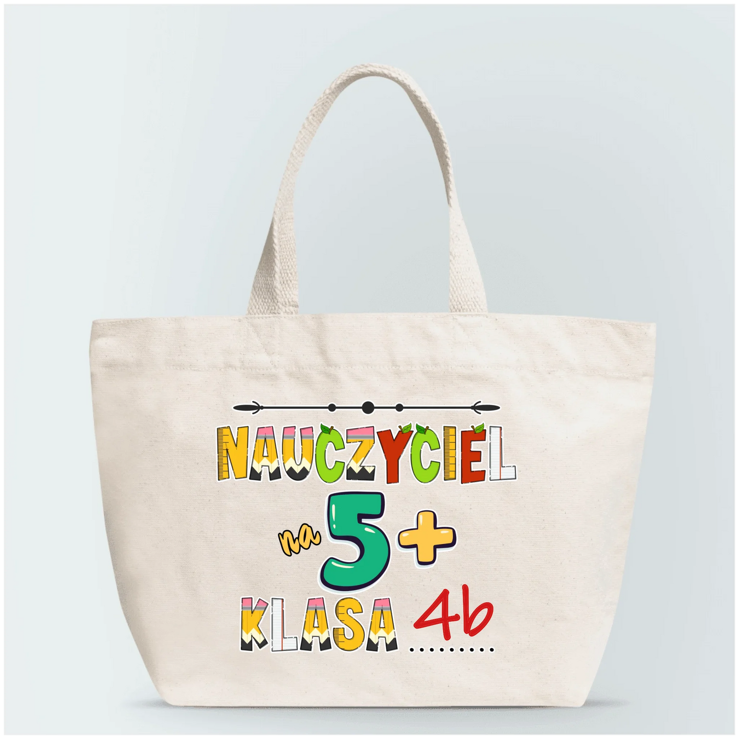 Torba personalizowana dla nauczyciela - Prezent dla nauczyciela #404