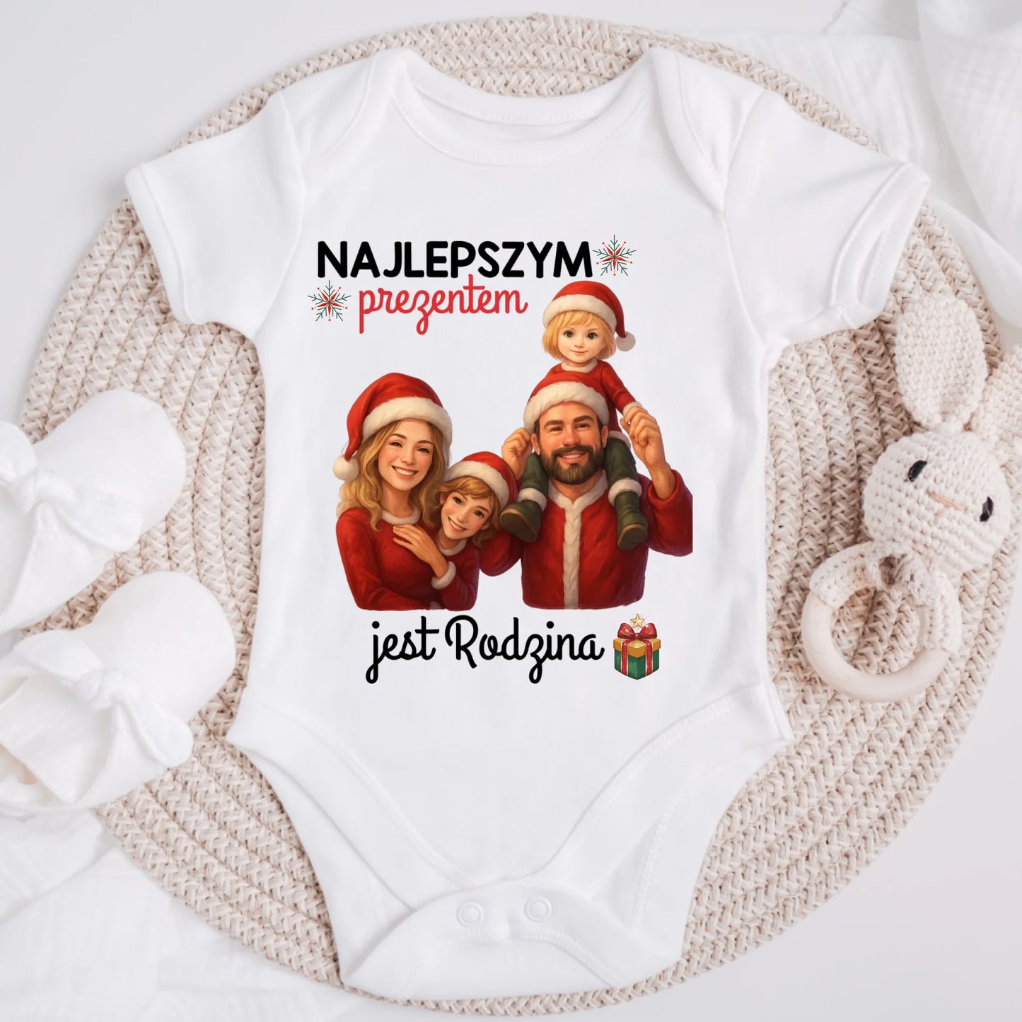 Koszulka dla rodziny- Prezent na Święta - Personalizowana #121