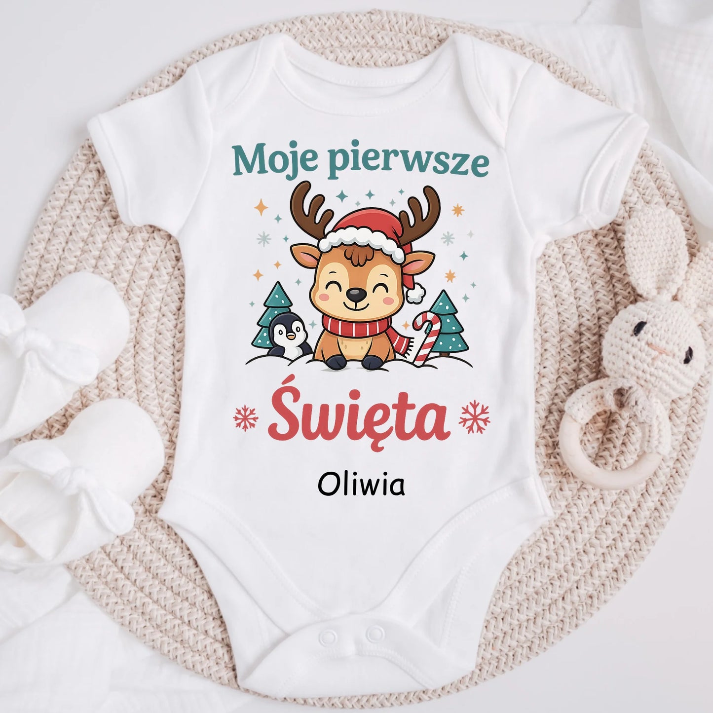 Body moje pierwsze święta - Personalizowane - Prezent na święta #251