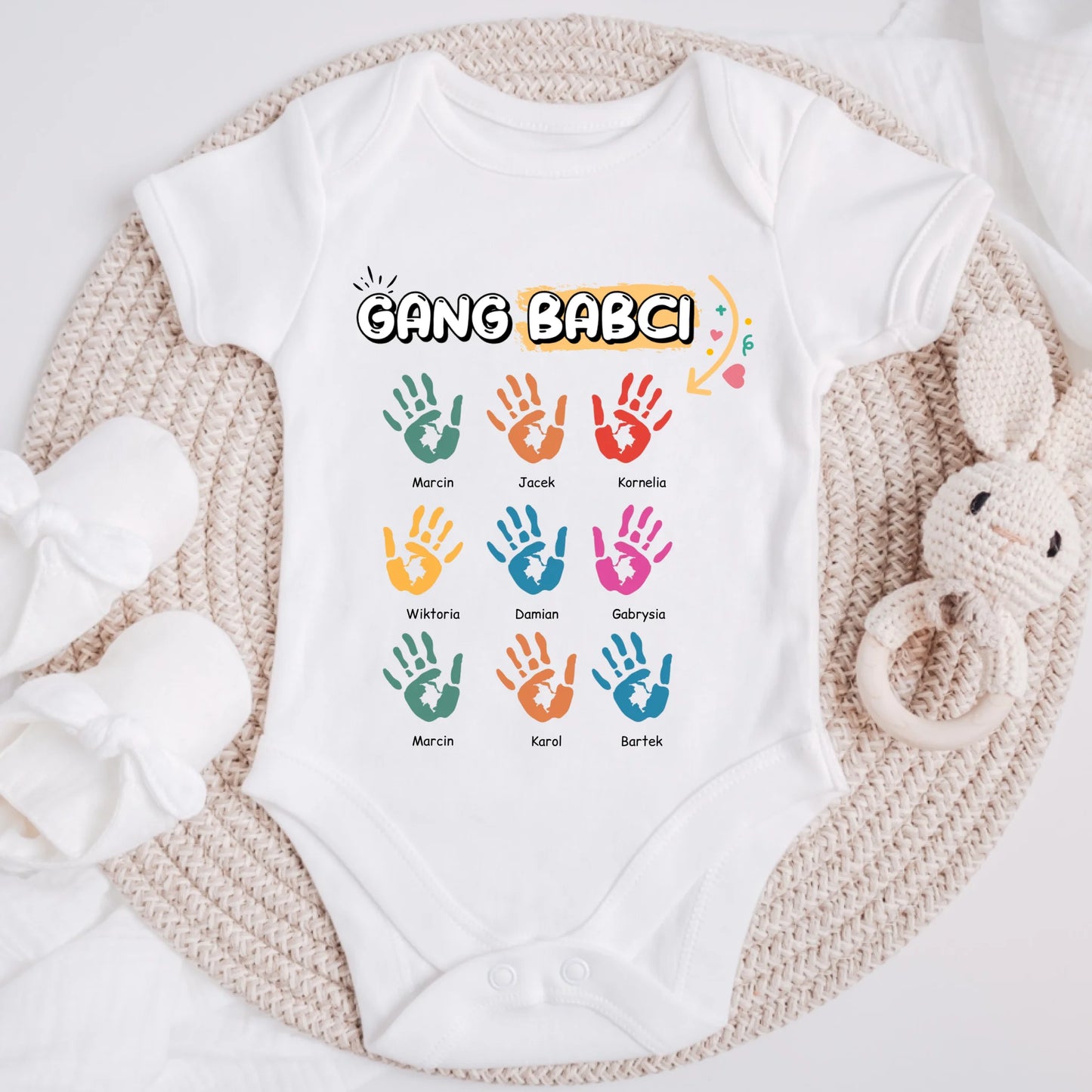 Koszulka dla babci i dziadka - Personalizowana - Prezent na dzień babci i dziadka #6102