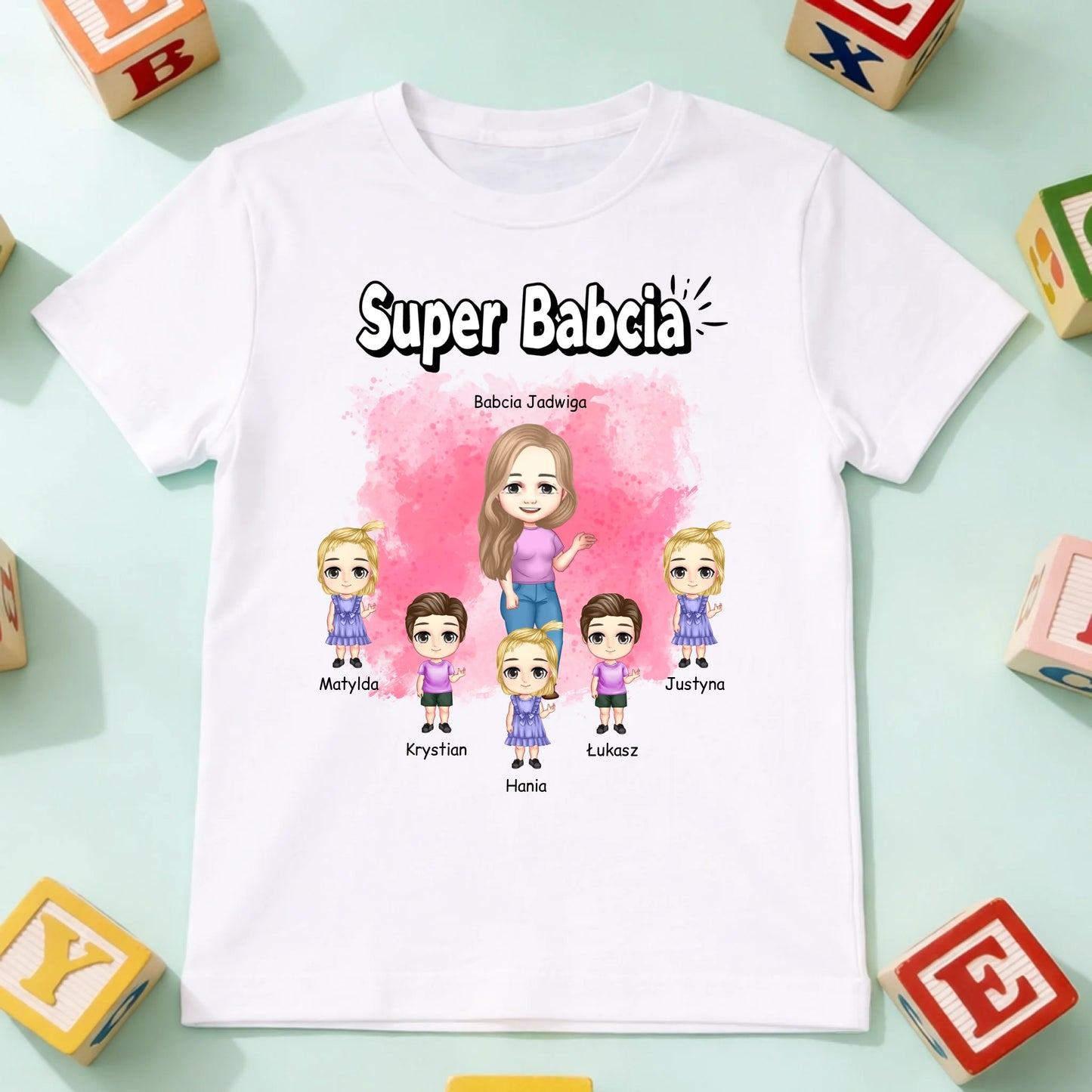 koszulka dziecko biala przód