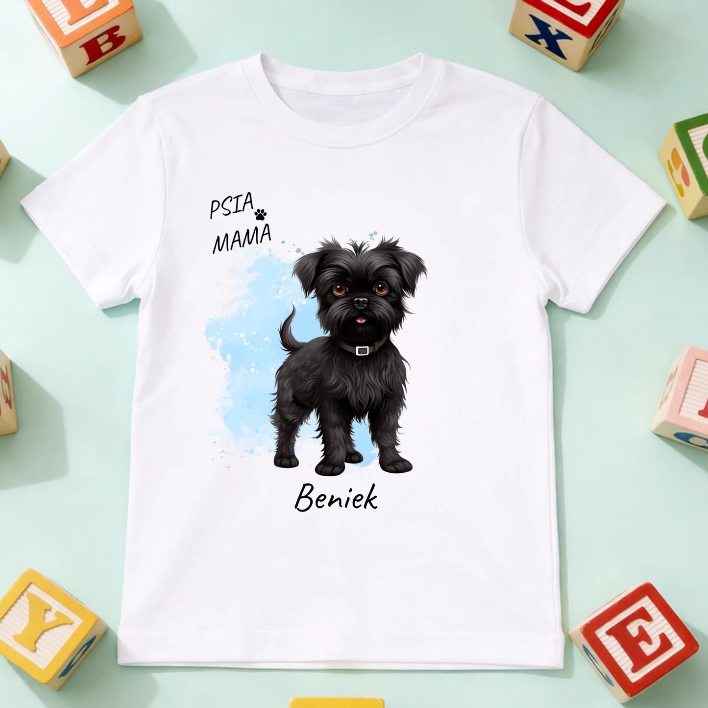 koszulka dziecko biala przód