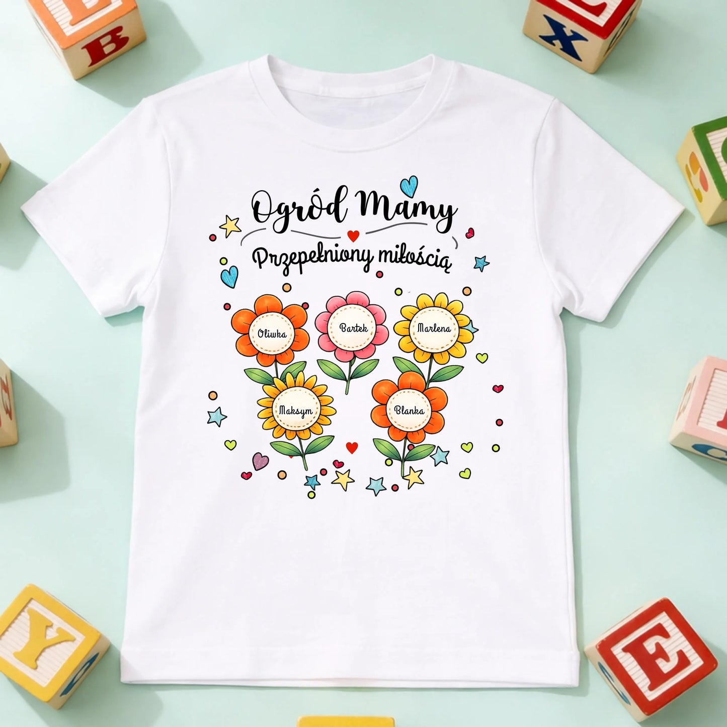 koszulka dziecko biala przód