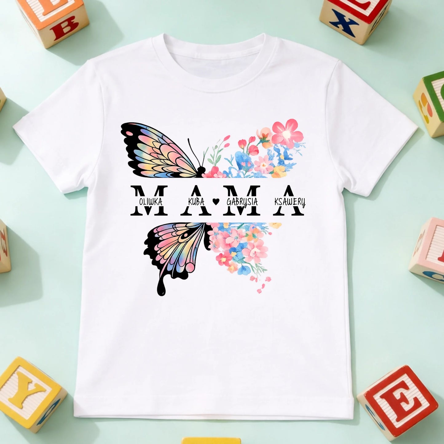 koszulka dziecko biala przód