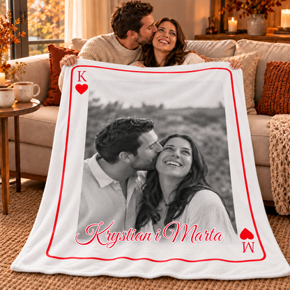 Personalizowany koc ze zdjęciem, imionami i inicjałami #90371 [PC-GALLERY:cmutr4s8j0003ptseahcc6iol:3f4910a7-4d06-47f6-b5a4-6f77a9b15ced:cf360f5879ce0125bd2fcc17ee6d8b65b3c33c77e0abb4306d020eca4998cb03]