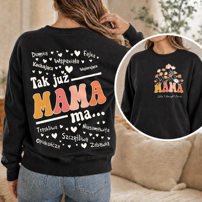 Bluza dla mamy z napisami - Personalizowana #4821104 [PC-GALLERY:cmv7783d90000umeeaan0tmzh:30f54938-1757-47fd-a2fd-bf6b389fd47d:a202a7f4b006d92d9b3d173f51062757061647b15bb358c363bb2ab540254e39]