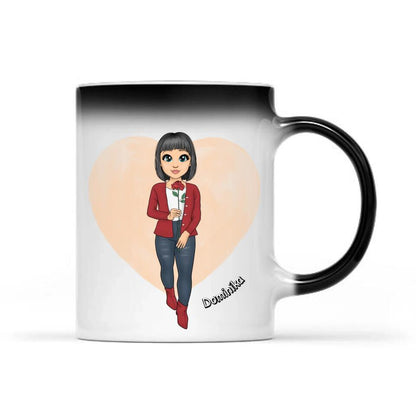 Kubek personalizowany dla kobiety | z personalizacją napisu #84