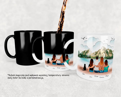 Kubek personalizowany dla przyjaciółek | z personalizacją imion #98