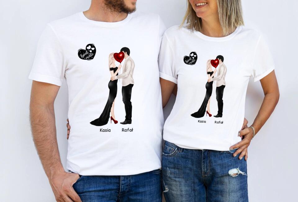 Koszulka dla par - Personalizowana #P40