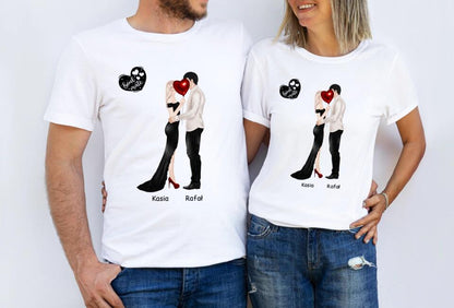 Koszulka dla par - Personalizowana #P40