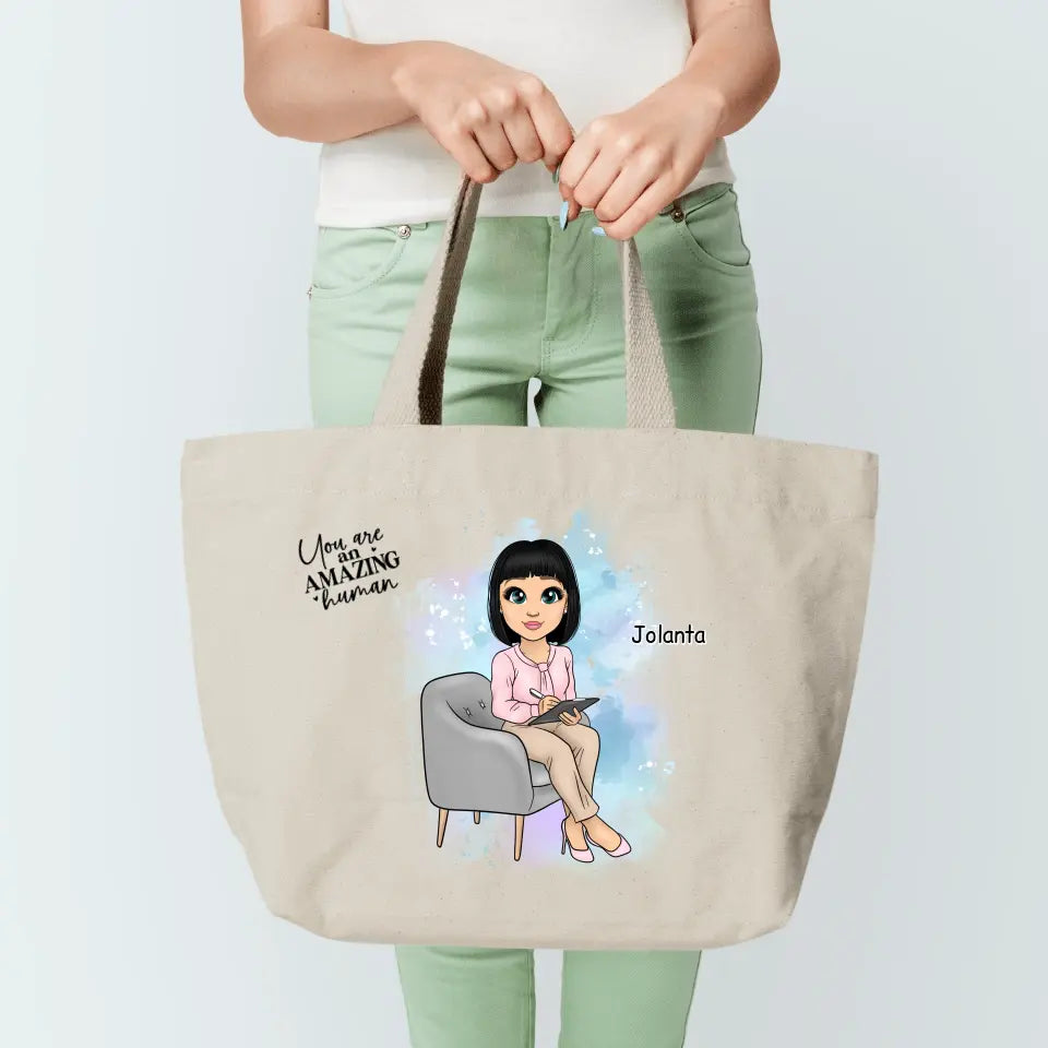 Torba materiałowa personalizowana dla kobiety #5