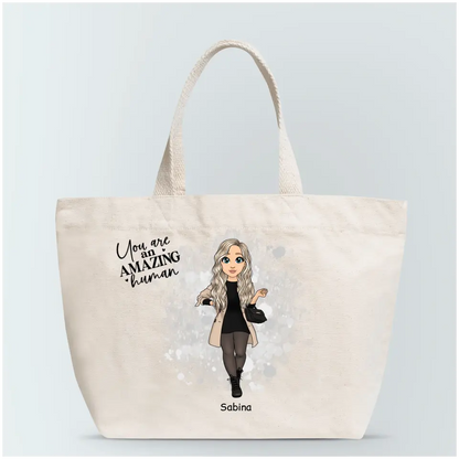 Torba personalizowana YOU ARE AN AMAZING HUMAN | z personalizacją imienia #11