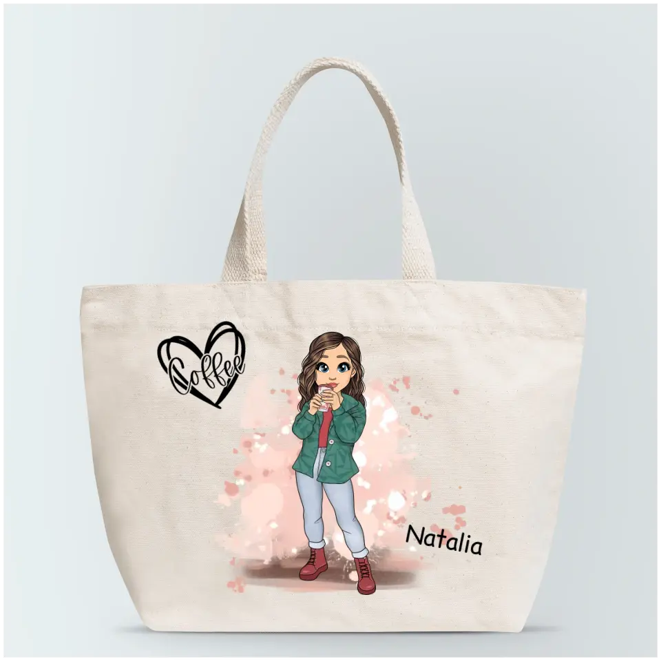 Torba materiałowa personalizowana dla kobiety #18