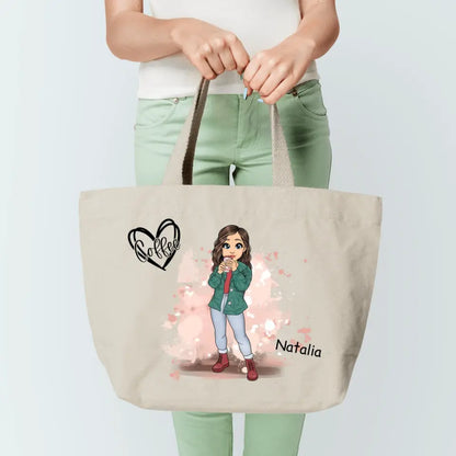 Torba personalizowana dla kobiety COFFEE | motyw dla kawosza #18