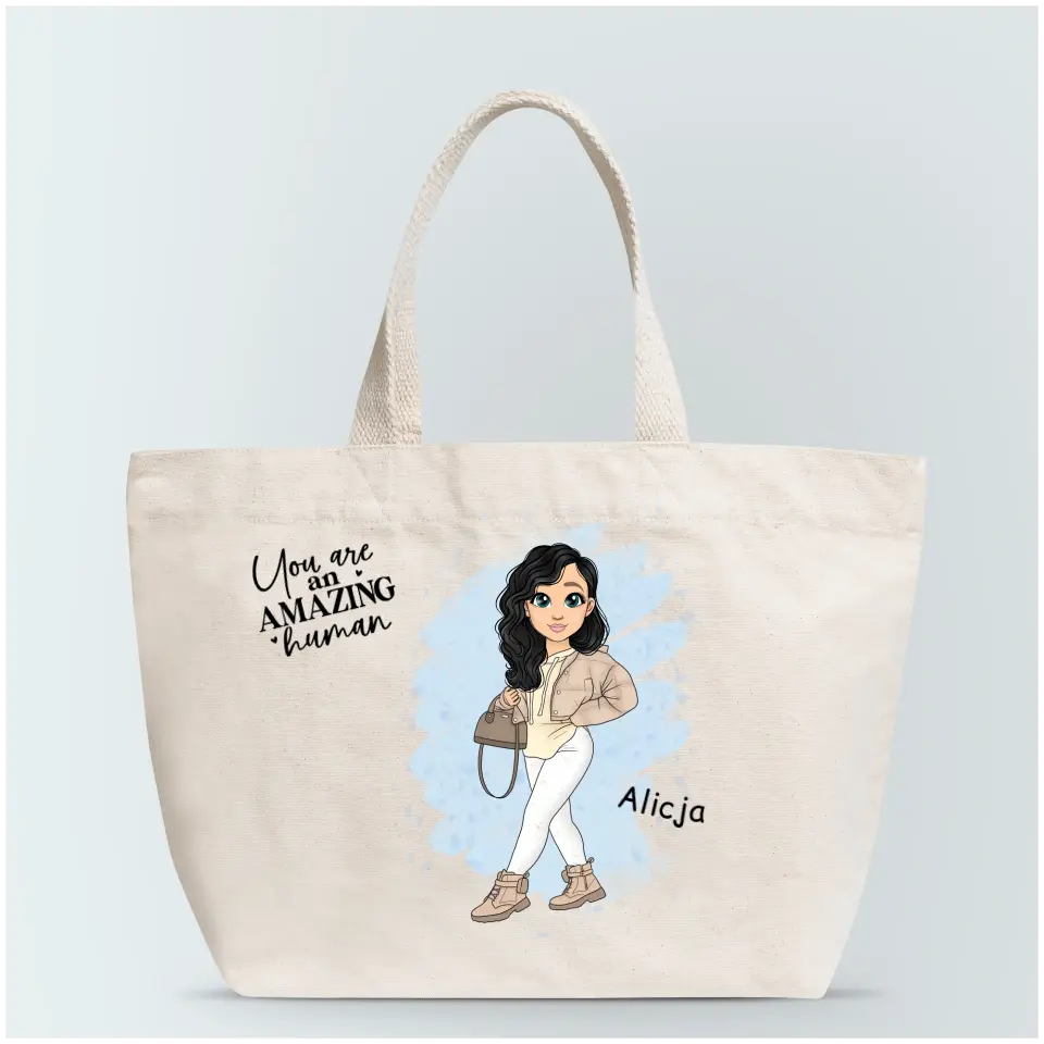 Torba materiałowa personalizowana dla kobiety #20