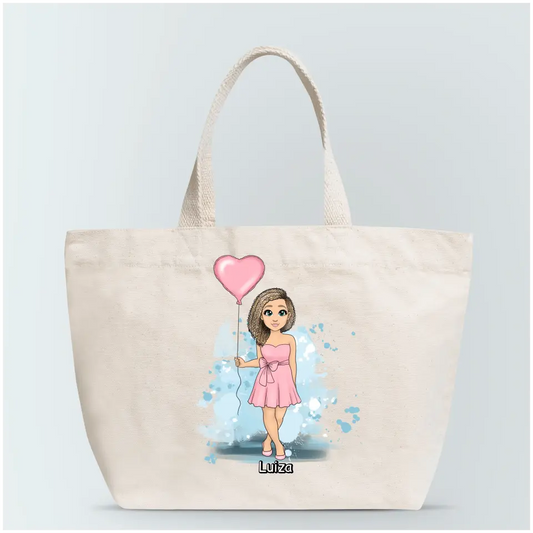 Torba materiałowa personalizowana dla kobiety #24