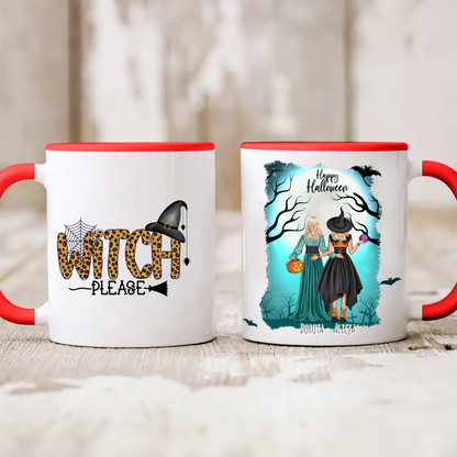 Kubek personalizowany dla przyjaciółek na halloween #H3
