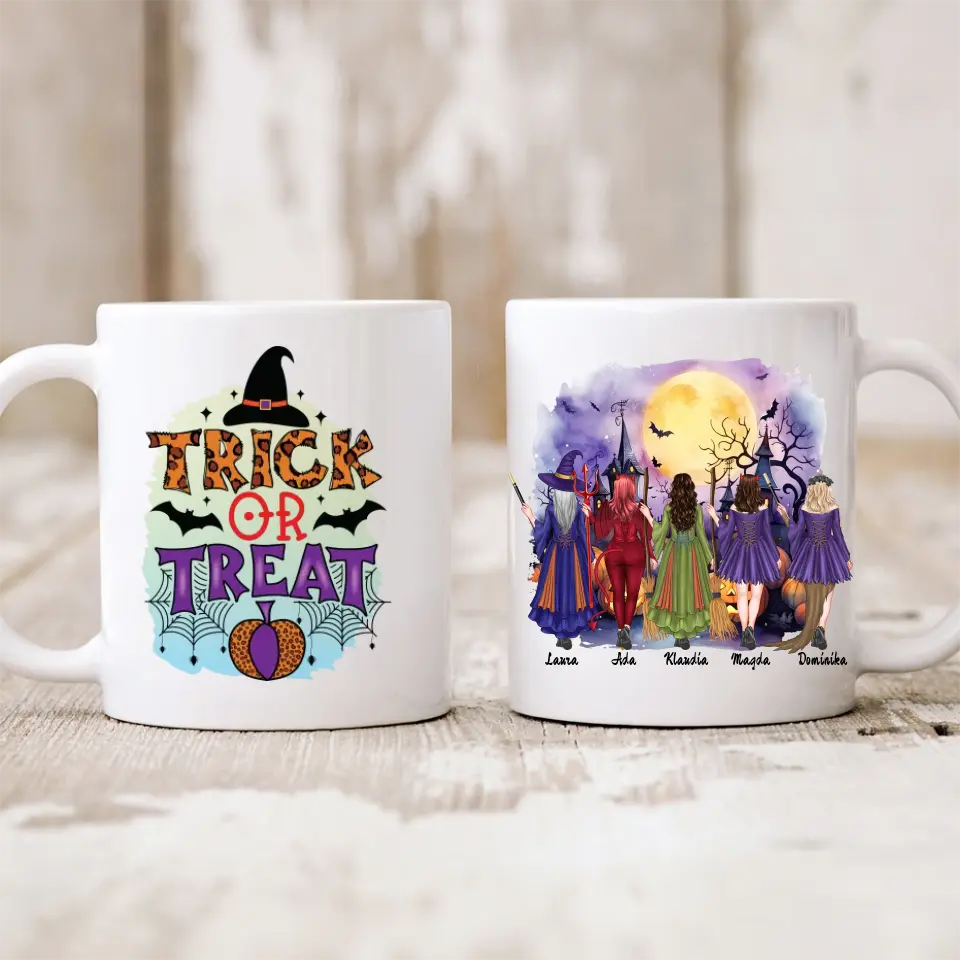 Kubek dla przyjaciółek max. 1-5 osób na Halloween #2