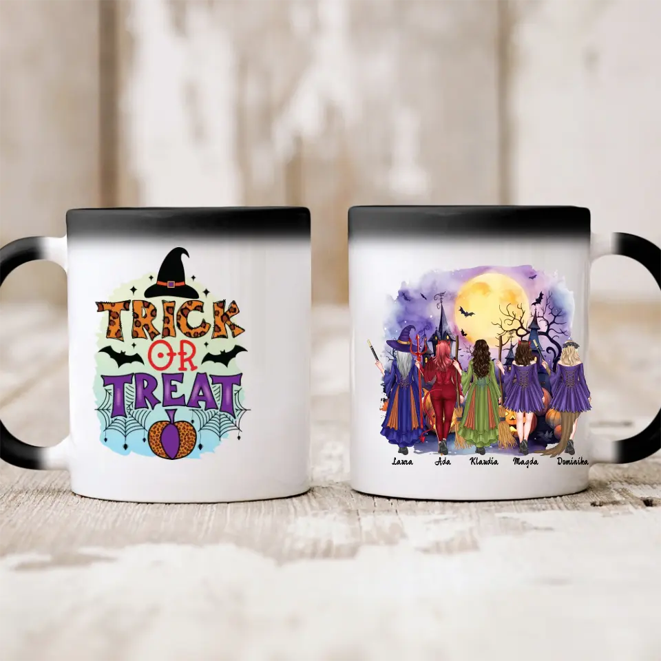 Kubek dla przyjaciółek max. 1-5 osób na Halloween #2