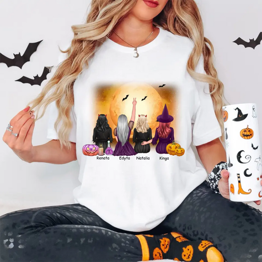 Koszulka dla przyjaciółek na Halloween - Personalizowana #4