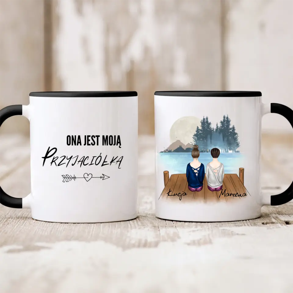 Kubek dla przyjaciółek lub sióstr 2 osoby #51