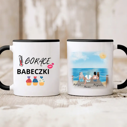 Kubek personalizowany dla 3 przyjaciółek | motyw z molo #8