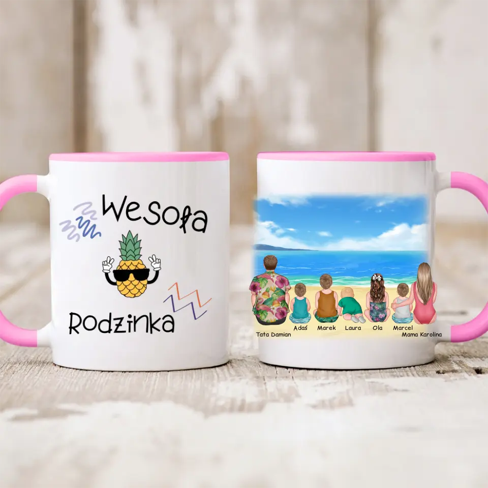 Kubek rodzinny mama + tata + 1-5 dzieci #1013