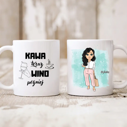 Kubek personalizowany dla kobiety | z personalizacją imienia #21