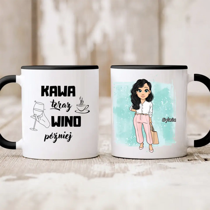 Kubek personalizowany dla kobiety | z personalizacją imienia #21