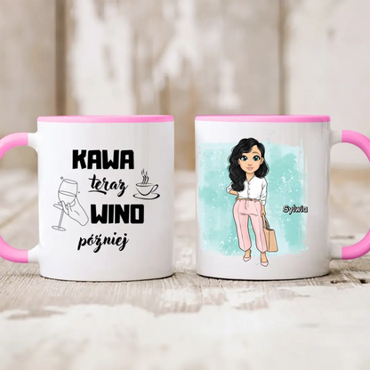 Kubek personalizowany dla kobiety | z personalizacją imienia #21