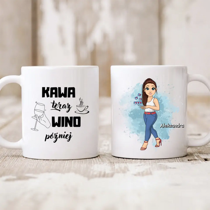 Kubek personalizowany dla kobiety | motyw dla influencerki #26