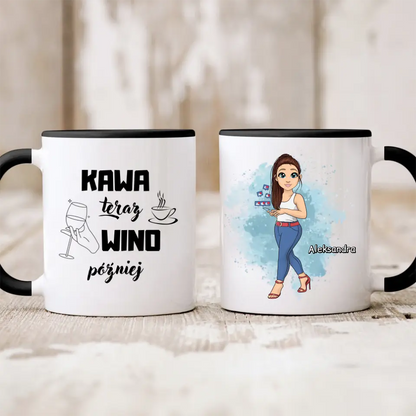 Kubek personalizowany dla kobiety | motyw dla influencerki #26
