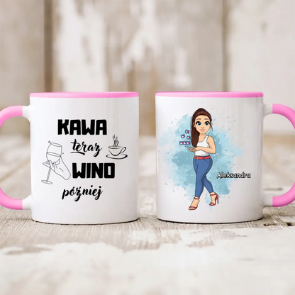 Kubek personalizowany dla kobiety | motyw dla influencerki #26