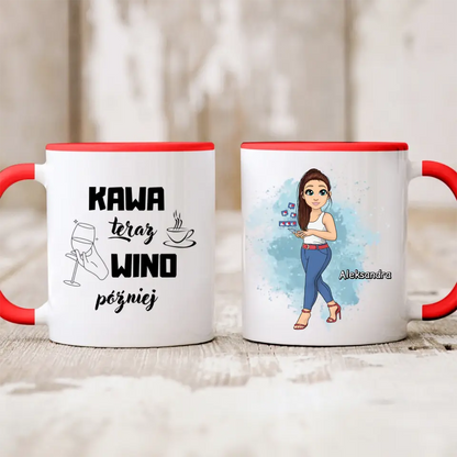 Kubek personalizowany dla kobiety | motyw dla influencerki #26