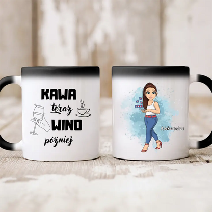 Kubek personalizowany dla kobiety | motyw dla influencerki #26