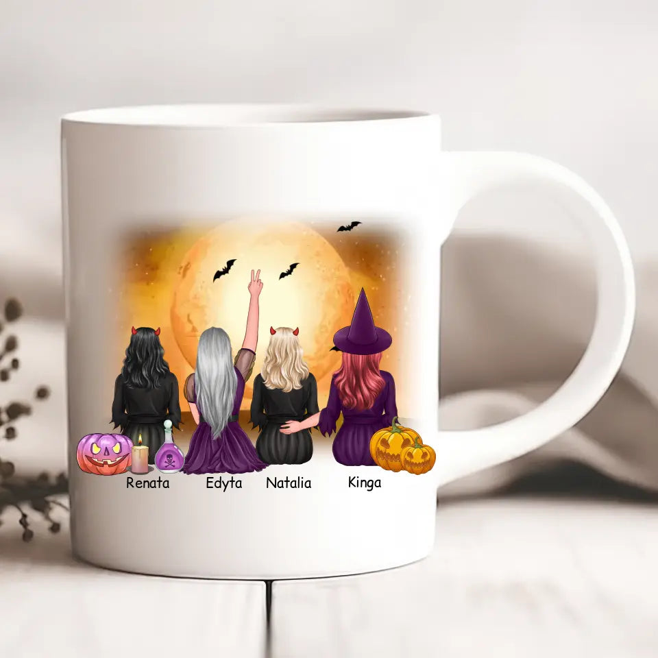 Kubek dla przyjaciółek max. 1-4 osób na Halloween #1