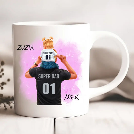 Kubek dla taty + dziecko #2