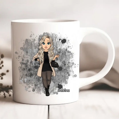 Kubek personalizowany dla kobiety DO KAŻDEJ ZMIANY W ŻYCIU TRZEBA DOJRZEĆ | motyw dla jesieniary #28
