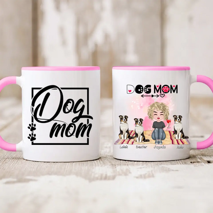 Kubek personalizowany DOG MOM | motyw z psami #P44