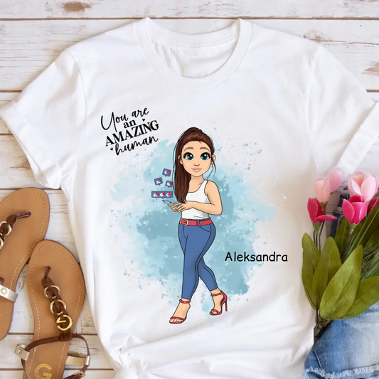 Koszulka damska z nadrukiem - Personalizowana #8