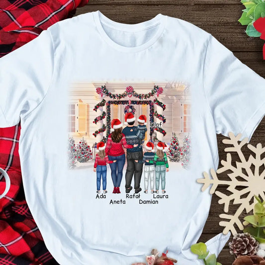 Koszulka rodzinna świąteczna 2 os. dorosłe + 1-4 dzieci #129